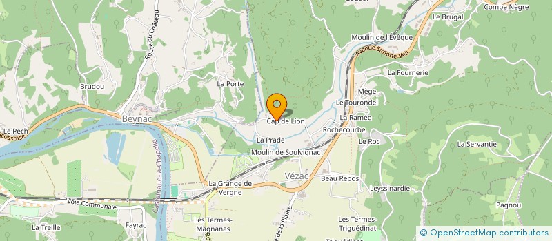 localisation de l'entreprise MADAME MAGEN O FARRELL  VEZAC