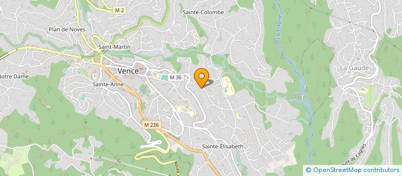 localisation de l'entreprise MADAME MAGGIE SCHOON  VENCE