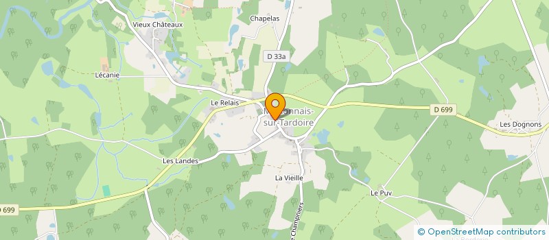 localisation de l'entreprise MADAME MAGGIE WOODWARD à MAISONNAIS-SUR-TARDOIRE