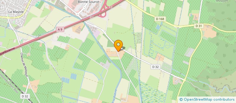 localisation de l'entreprise MADAME MAGGY GIBERT  NARBONNE