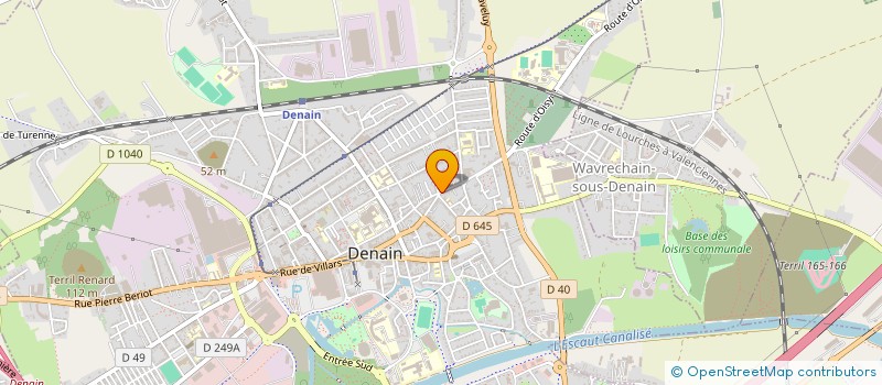 localisation de l'entreprise MADAME MAGHITA CIORTAN  DENAIN