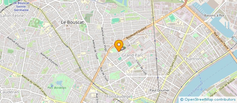 localisation de l'entreprise MADAME MAGHNIA ACHAIA  BORDEAUX