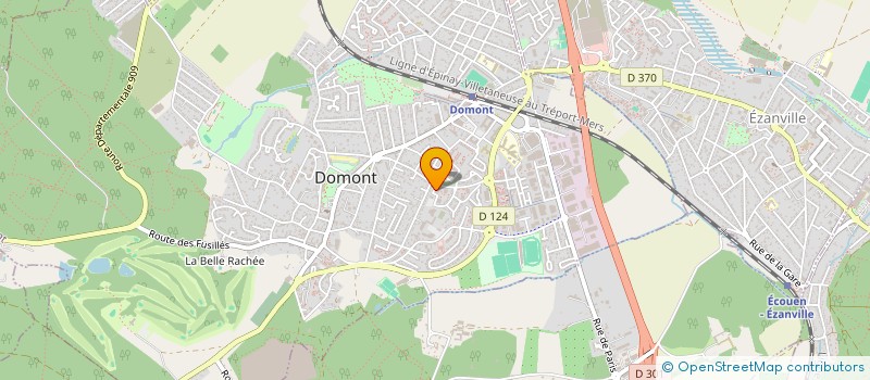 localisation de l'entreprise MADAME MAGHNIA MOUSSA-BELHADJ  DOMONT