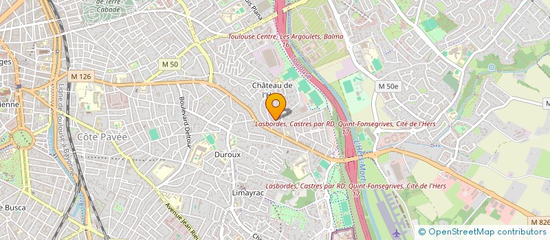 localisation de l'entreprise MADAME MAGNA BETSABE MONTOYA RODRIGUEZ à TOULOUSE