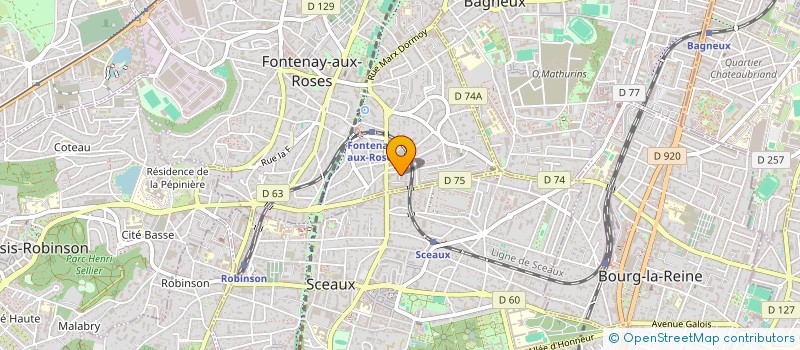 localisation de l'entreprise MADAME MAGNAMA BAMBA à FONTENAY-AUX-ROSES