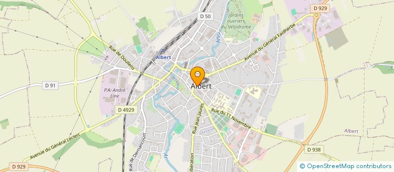 localisation de l'entreprise MADAME MAGNOLA STROPPE  ALBERT