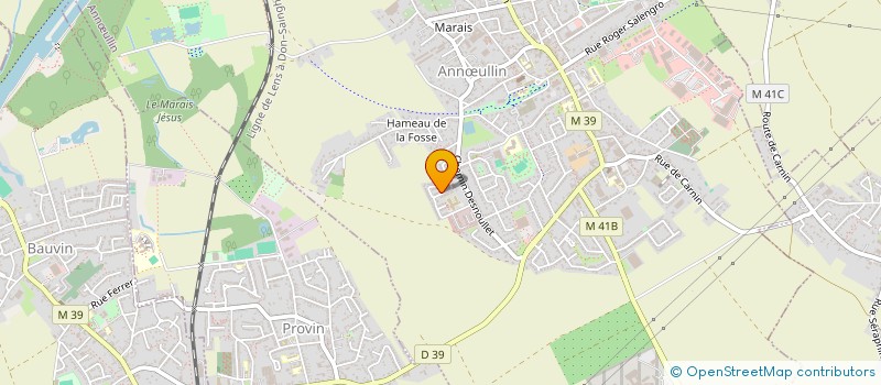 localisation de l'entreprise MADAME MAGNOLITA VAN DEN BERGHE  ANNULLIN