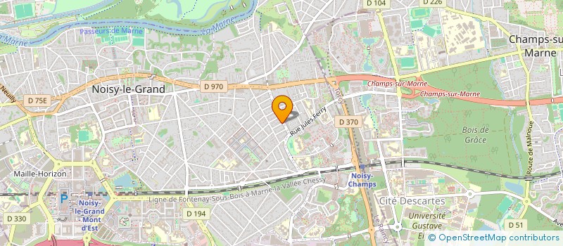 localisation de l'entreprise MADAME MAGOU SISSOKO  NOISY-LE-GRAND