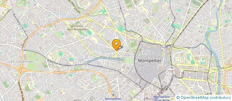 localisation de l'entreprise MADAME MAGUELONE JOLY  MONTPELLIER