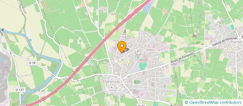 localisation de l'entreprise MADAME MAGUELONE OLOMBEL  FLORENSAC