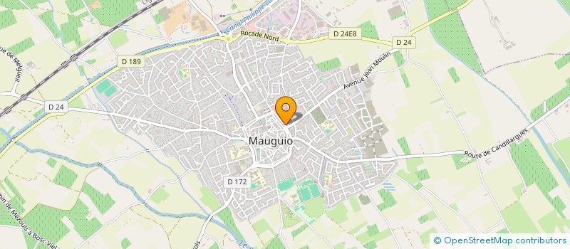 localisation de l'entreprise MADAME MAGUELONE VIGNAL SOUBEYRAN  MAUGUIO