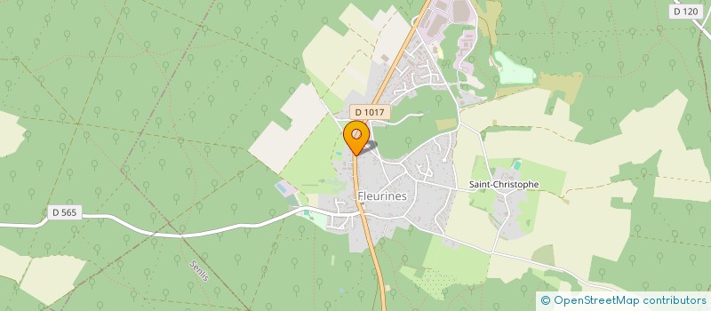 localisation de l'entreprise MADAME MAGUELONNE CHAZERANS  FLEURINES