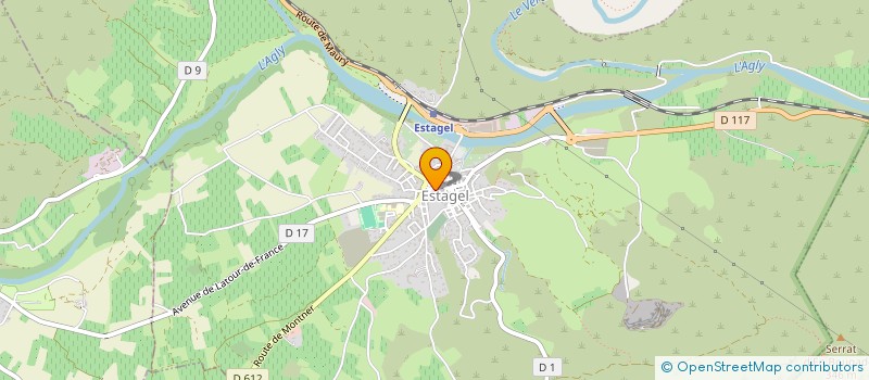 localisation de l'entreprise MADAME MAGUELONNE CHEVALLIER  ESTAGEL