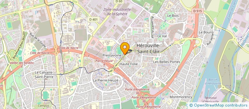 localisation de l'entreprise MADAME MAGUETTE SEYE  HEROUVILLE-SAINT-CLAIR