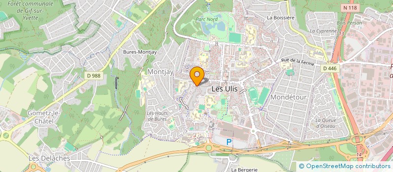 localisation de l'entreprise MADAME MAGUNO MOSEKA  LES ULIS