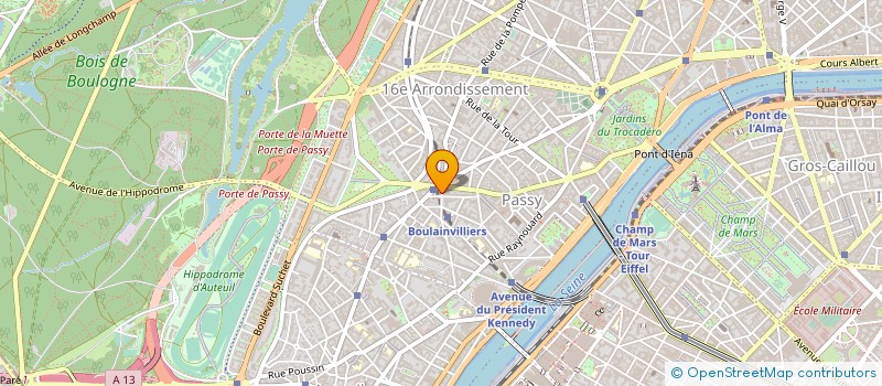 localisation de l'entreprise MADAME MAGUY AMARA  PARIS