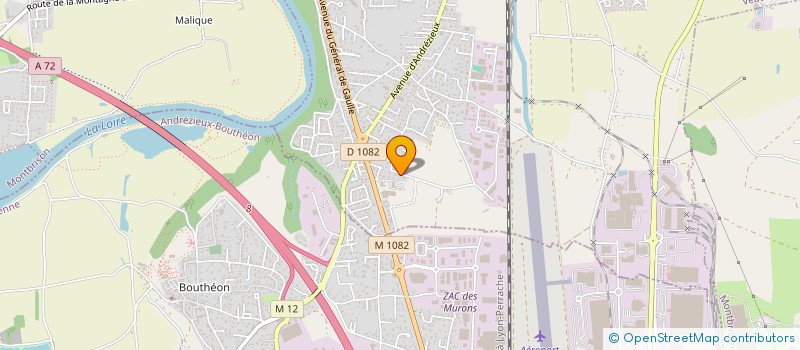 localisation de l'entreprise MADAME MAGUY DANIELE LAURE CHARRA  VEAUCHE