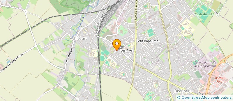 localisation de l'entreprise MADAME MAGUY ETUKU PONGO  ACHICOURT