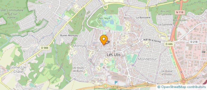 localisation de l'entreprise MADAME MAGUY POTRISA  LES ULIS