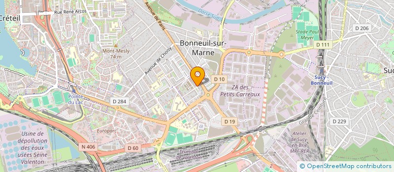 localisation de l'entreprise MADAME MAH COULIBALY à BONNEUIL-SUR-MARNE