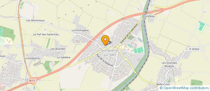 localisation de l'entreprise MADAME MAHA ALSUBAIE  DOMPIERRE-SUR-MER