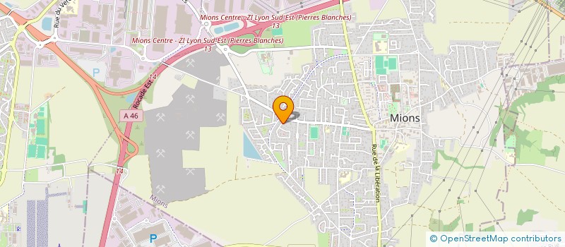 localisation de l'entreprise MADAME MAHA DUSSAUTOIR  MIONS