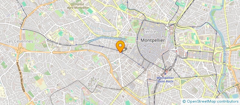 localisation de l'entreprise MADAME MAHA EL MACHKOUR à MONTPELLIER