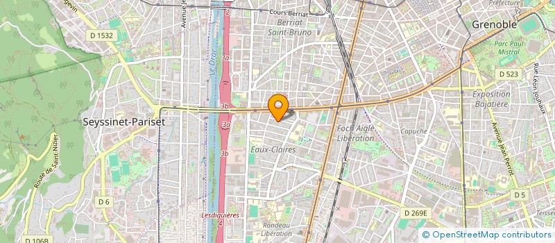 localisation de l'entreprise MADAME MAHA KHOURY à GRENOBLE