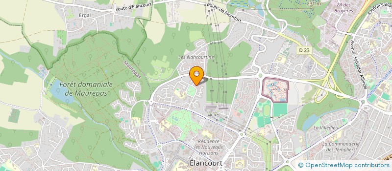 localisation de l'entreprise MADAME MAHA LAGHA  ELANCOURT