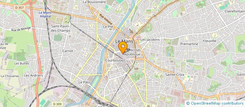 localisation de l'entreprise MADAME MAHA LOTFI  LE MANS