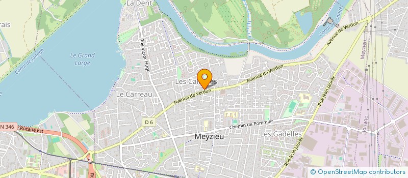 localisation de l'entreprise MADAME MAHA METOUI  MEYZIEU