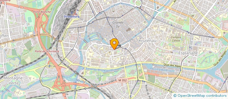 localisation de l'entreprise MADAME MAHALIA COUJITOU à STRASBOURG