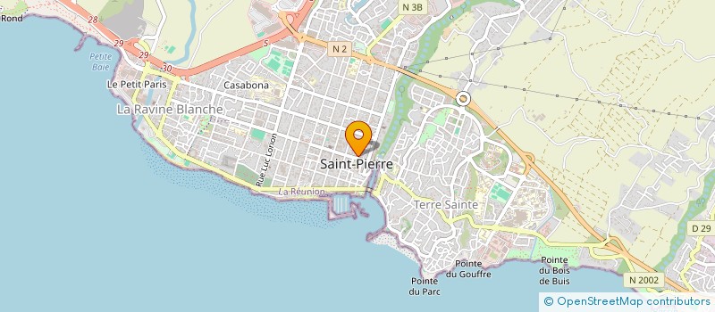 localisation de l'entreprise MADAME MAHALIA GALAIS  SAINT-PIERRE