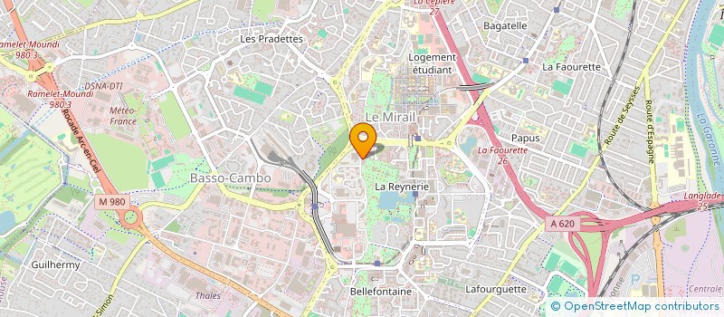 localisation de l'entreprise MADAME MAHAMAT SAFIA  TOULOUSE