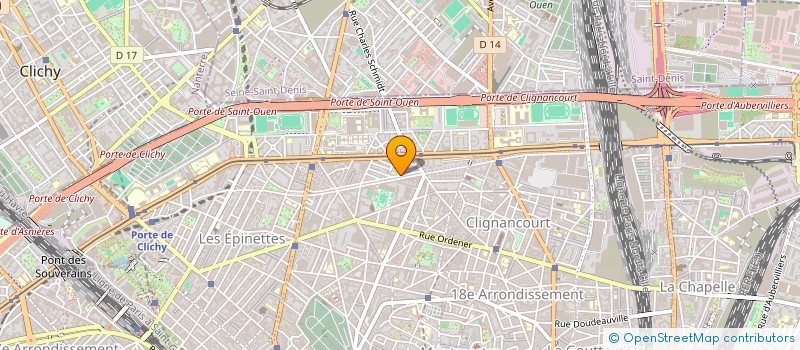 localisation de l'entreprise MADAME MAHAUT DE LA CHAUSSEE  PARIS