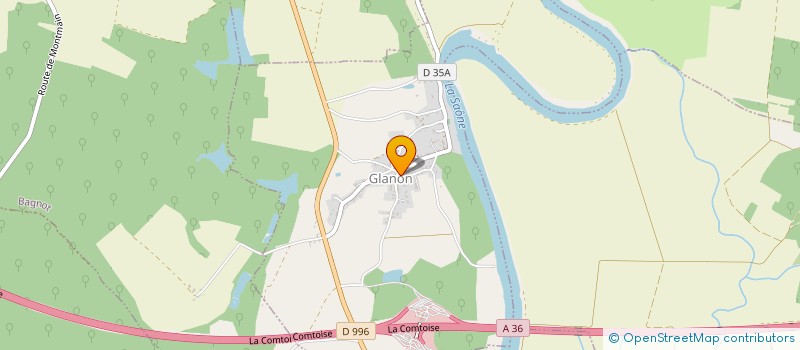 localisation de l'entreprise MADAME MAHAUT DE VILLIERS à PAGNY-LE-CHATEAU