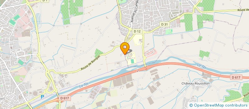 localisation de l'entreprise MADAME MAHAUT DURAN  PERPIGNAN