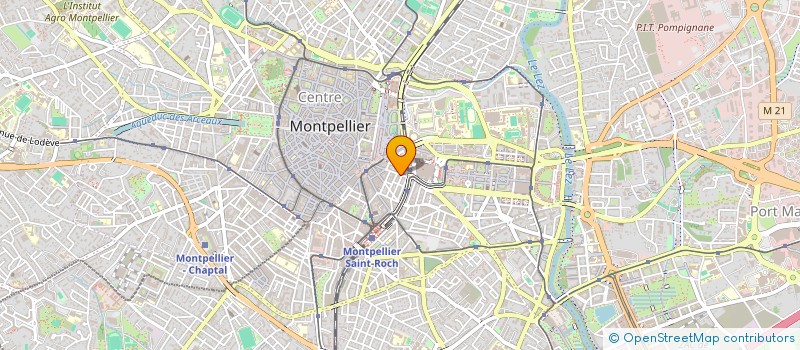 localisation de l'entreprise MADAME MAHAUT LAUDIER à MONTPELLIER