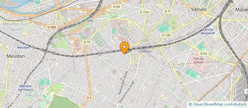 localisation de l'entreprise MADAME MAHAUT MAHAUT REY à CLAMART