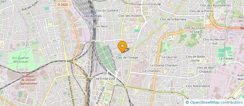 localisation de l'entreprise MADAME MAHAWA SOUARE à ORLEANS