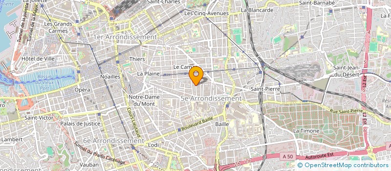 localisation de l'entreprise MADAME MAHAWA TOURE  MARSEILLE