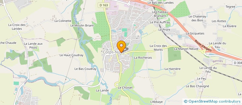 localisation de l'entreprise MADAME MAHDI ARAMA  CORPS-NUDS