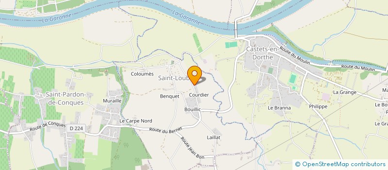 localisation de l'entreprise MADAME MAHE DUFFILLOL  SAINT-LOUBERT