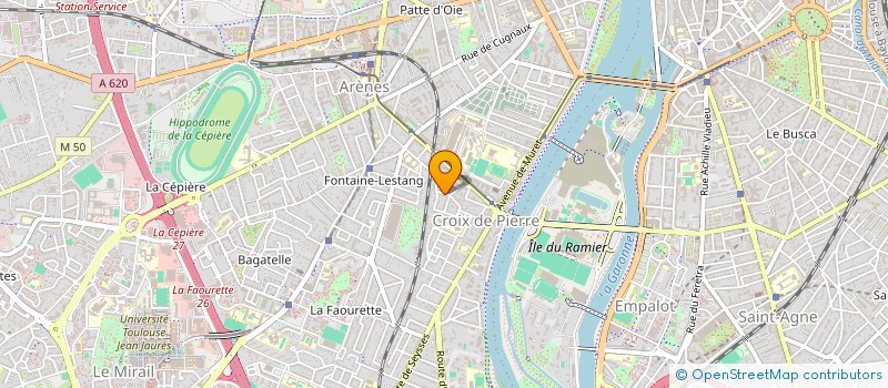 localisation de l'entreprise MADAME MAHE GHOUTI à TOULOUSE