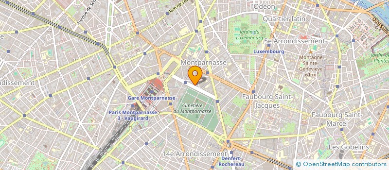 localisation de l'entreprise MADAME MAHE RANDRIANATOAVINA  PARIS