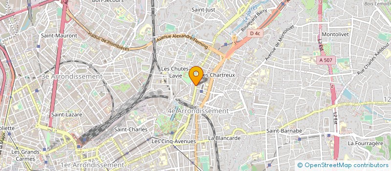 localisation de l'entreprise MADAME MAHEVA LIVRAMENTO VITORIA à MARSEILLE