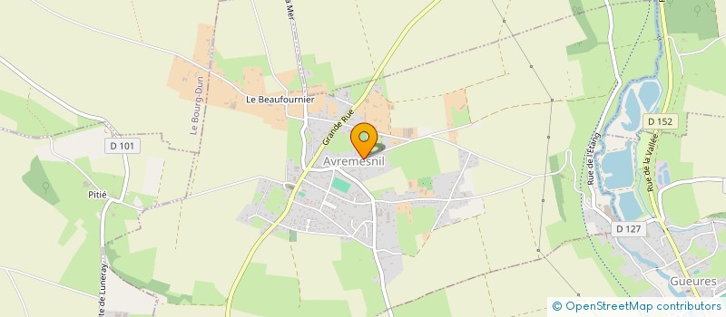 localisation de l'entreprise MADAME MAHEVA RENAUD  AVREMESNIL