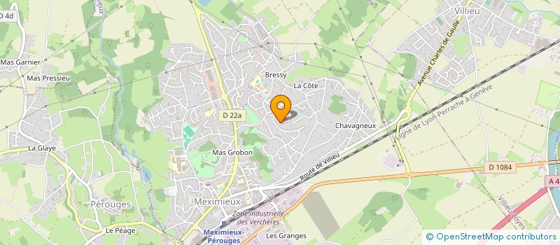 localisation de l'entreprise MADAME MAHEVA ROUBY  MEXIMIEUX