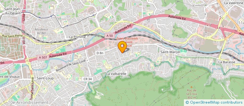 localisation de l'entreprise MADAME MAHEVA VERONIQUE ANTOINE à MARSEILLE