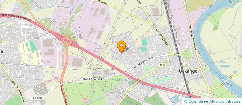 localisation de l'entreprise MADAME MAHIEDDINE BOUTAGHANE  UCKANGE